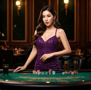 Live Blackjack 21 real dealer card table Myanmar